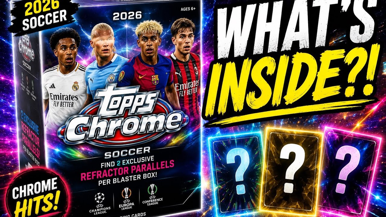 I Ripped a 2026 Topps Chrome Futball Blaster! ⚽️