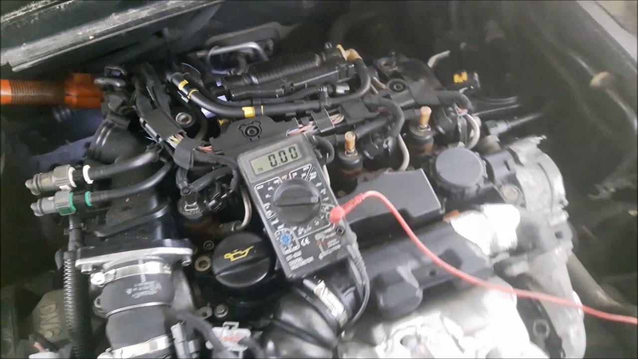 peugeot 208 1.6hdi how to change glow plugs YouTube