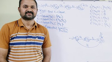 NFA met epsilon converteren naar NFA zonder epsilon || Voorbeeld 2