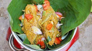 Steamed Fish In Banana Leaves Recipe - NDTV Food