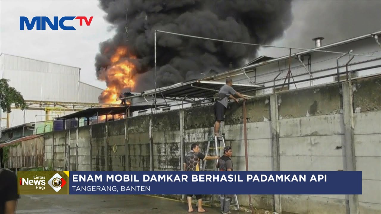 Diduga Oven Makaroni Meledak, Pabrik Makanan Ringan di Cikupa,Banten, Terbakar - LIP 08/07