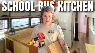 DIY School Bus Kitchen Conversion by The Hive Drive 1,191 views 1 year ago 14 minutes, 23 seconds
