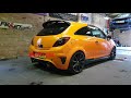 Vauxhall Opel Corsa D VXR OPC pops bangs remap frrtuning