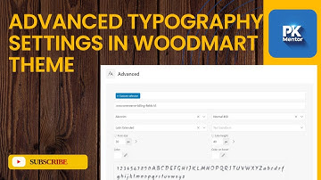 WoodMart Theme Advanced Typography Settings Explained (Complete Guide)