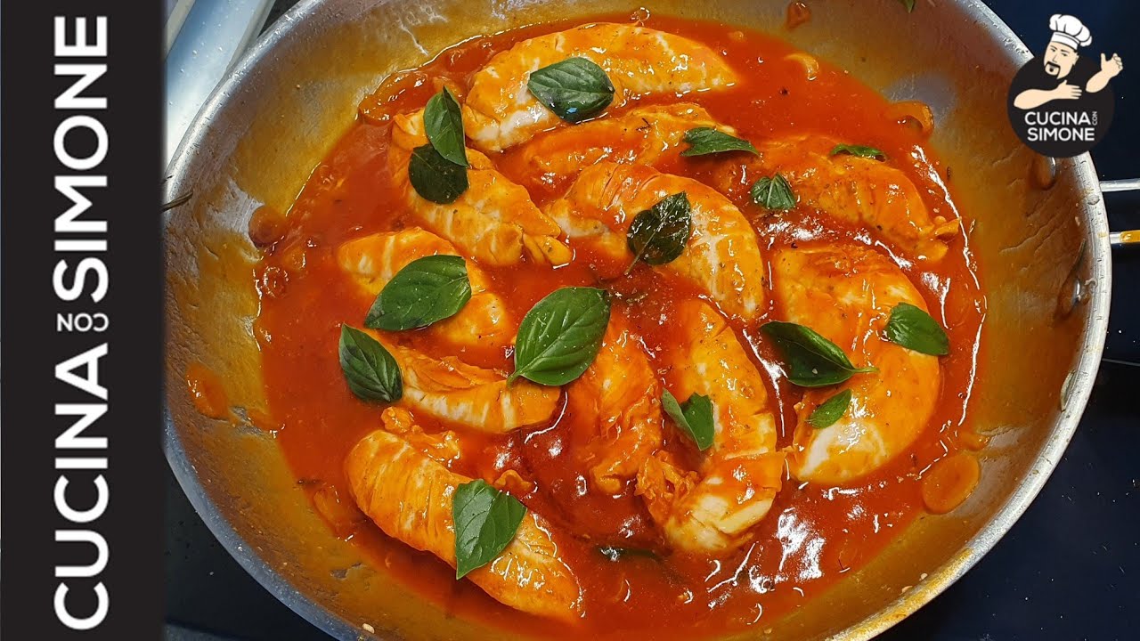 Pollo pomodoro e basilico - Pronto in 10 minuti facile per tutti!