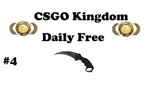 Csgokingdom Daily Free Unboxing