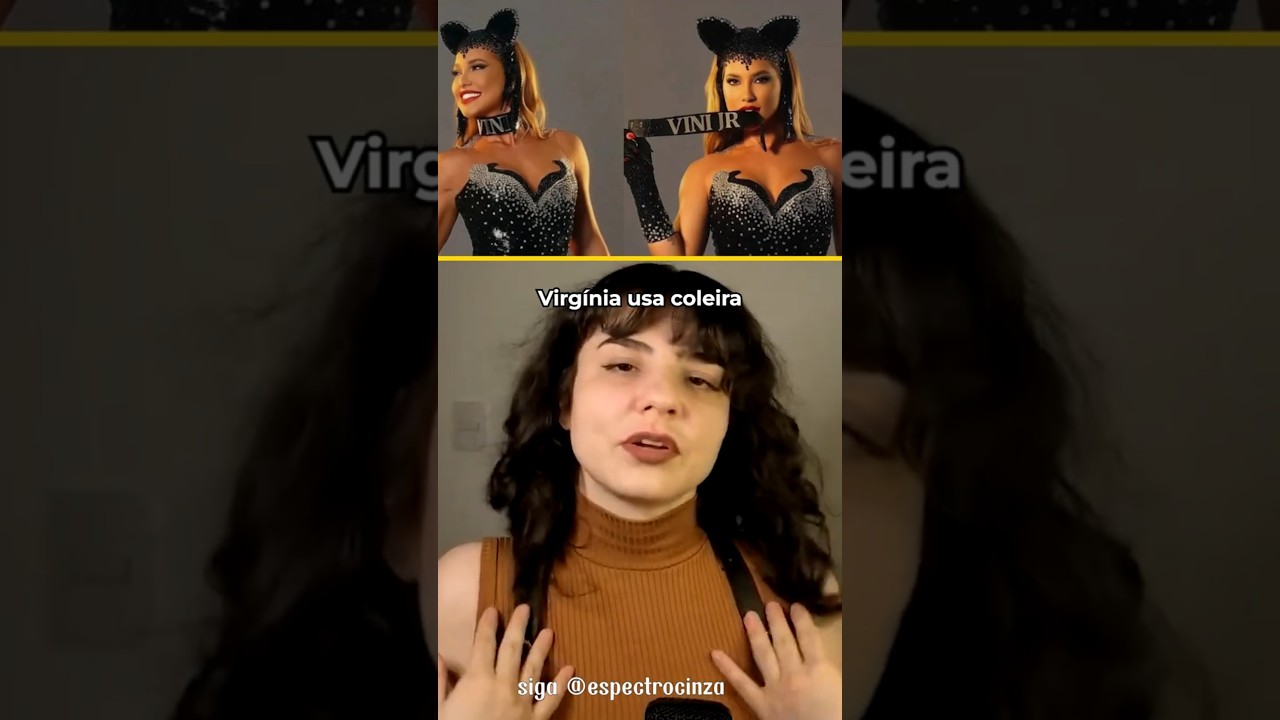 Virginia fonseca atrai olhares ao usar acessório com referência ao jogador vini jr