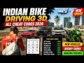 🔥 All Indian Bike Driving 3D Cheat Codes 2026 🔥