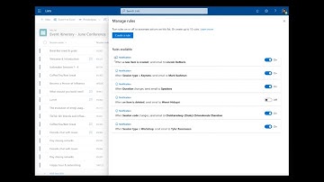 How to configure Rules in the new Microsoft Lists