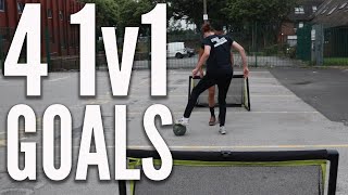 4 Ways to Score in 1v1 Games | Street and Futsal Skills