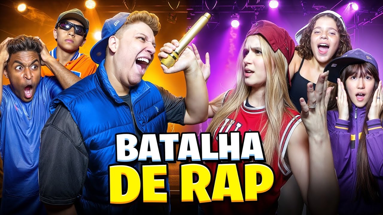 BATALHA DE RAP NA MANSÃO! QUEM FOI O GRANDE CAMPEÃO?