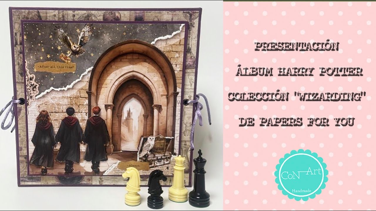 Harry Potter Scrap album.  Colección 