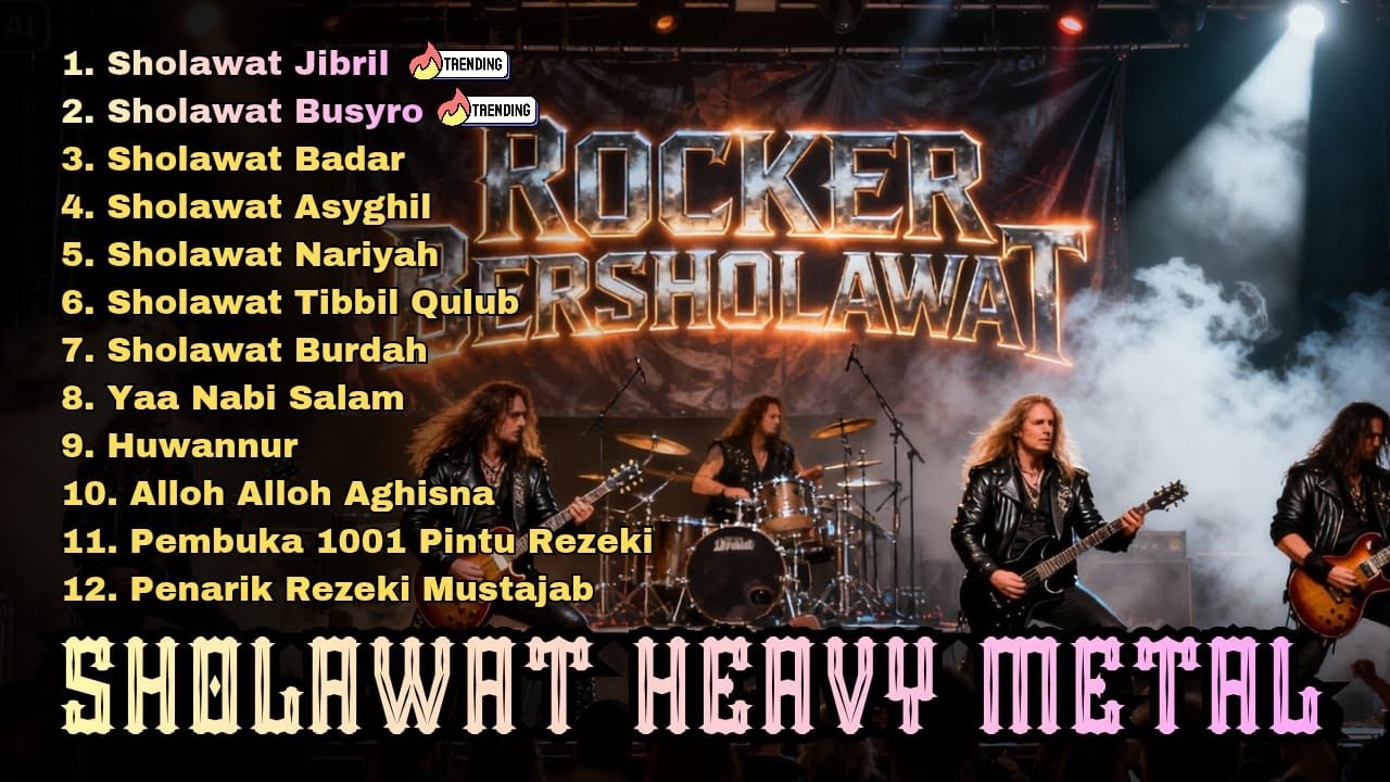 🔥 BEST ALBUM SHOLAWAT ROCK POPULER TERBARU 2026