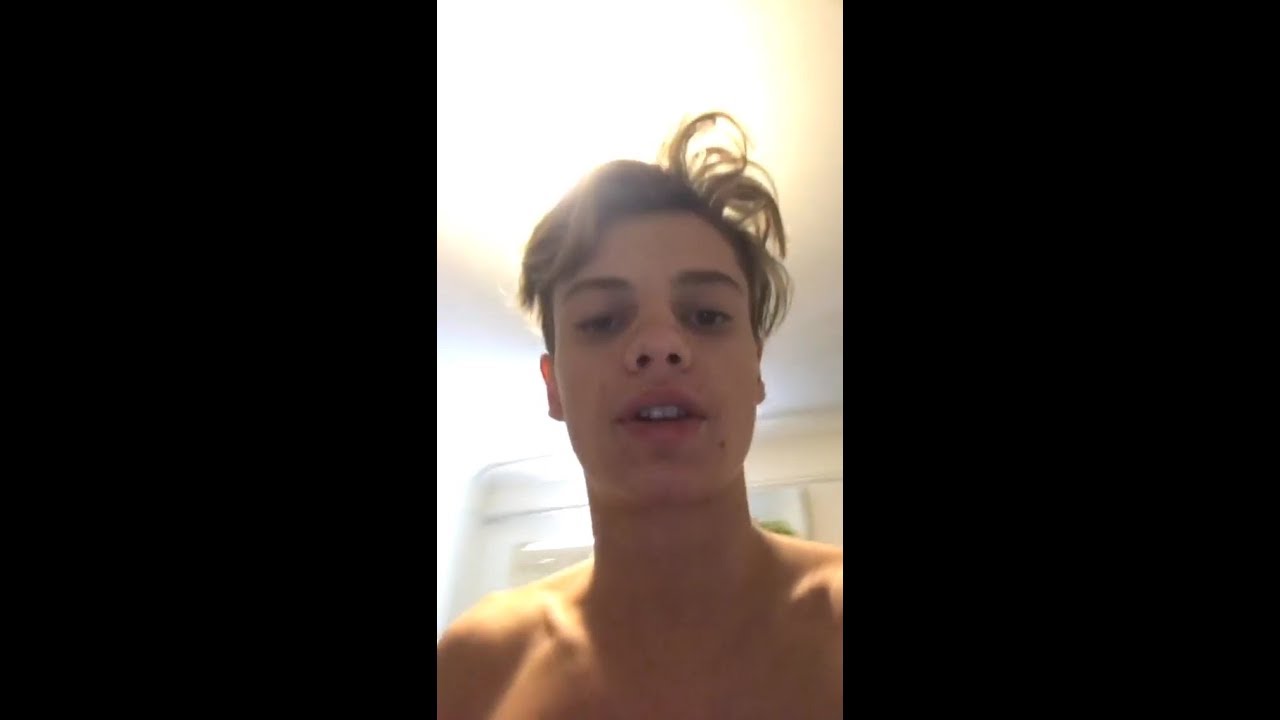 Jace Norman shirtless / before HD S03 finale / 7 October 2017 - YouTube