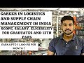 Careers in Logistics and Supply Chain Management in India | MBA | Courses | Scope in India