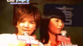 [CFF] 唐師休息報記者會 2004-03 側拍 S.H.E.