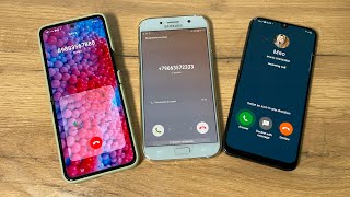 Samsung Z Flip 3 5g Vs A7 2017 Incoming Call A50
