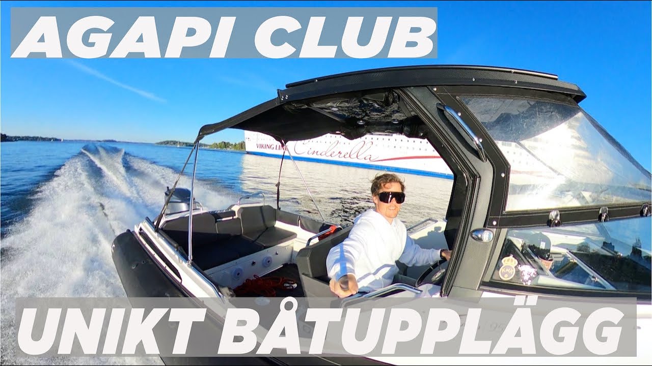 UNIKT BÅTUPPLÄGG - AGAPI CLUB - YouTube