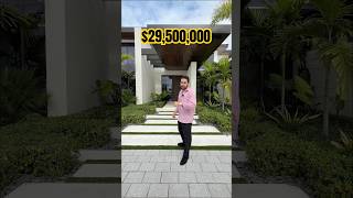 INSIDE a $29,500,000 FLORIDA MASION! 200ft of Water Views! #realestate