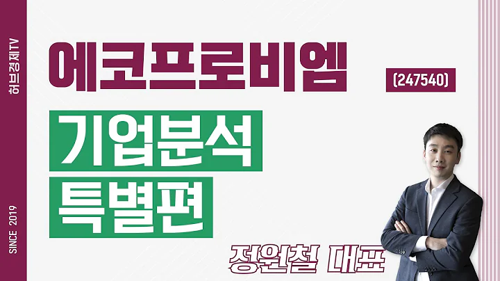 에코프로비엠 (247540) - 기업분석 특별편