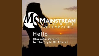 Download Lagu Hello (Karaoke Version With Teaching Vocal in the Style of Adele) Download Lagu Hello (Karaoke Version With Teaching Vocal in the Style of Adele)