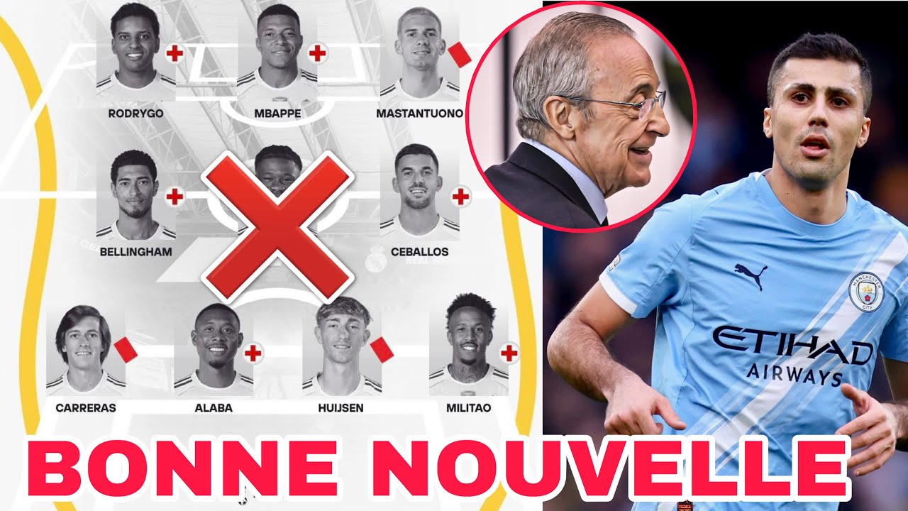 RODRI AU REAL MADRID, le milieu espagnol pourrait signé cet.. : Sénégal vs Perou en France, Fête et 