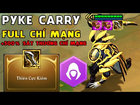 PYKE HOT META 11.20 | BUILD LUÔN COMBO FULL CHÍ MẠNG + SÁT THỦ | LƯỚT NHẸ LÀ CÓ MẠNG .