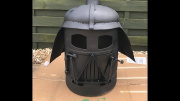 Darth Vader Wood burner amateur build.