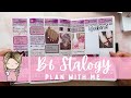 B6 Stalogy Plan With Me 1st - 7th August | RachelBeautyPlans