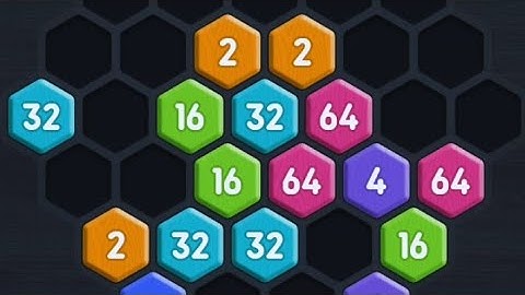 merge hexa 2048 best score gameplay