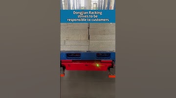 Two-way Radio Shuttle Racking performance testing#racking #rack #shelves #storage  #warehouse