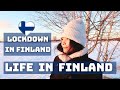 Finland Lockdown Vlog in March! Cooking, Stockmann + Snow walking on the beach! |🇲🇲 🇫🇮