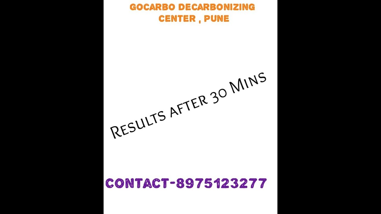 Does Black smoke come out after Decarbonizing ?????????? YouTube