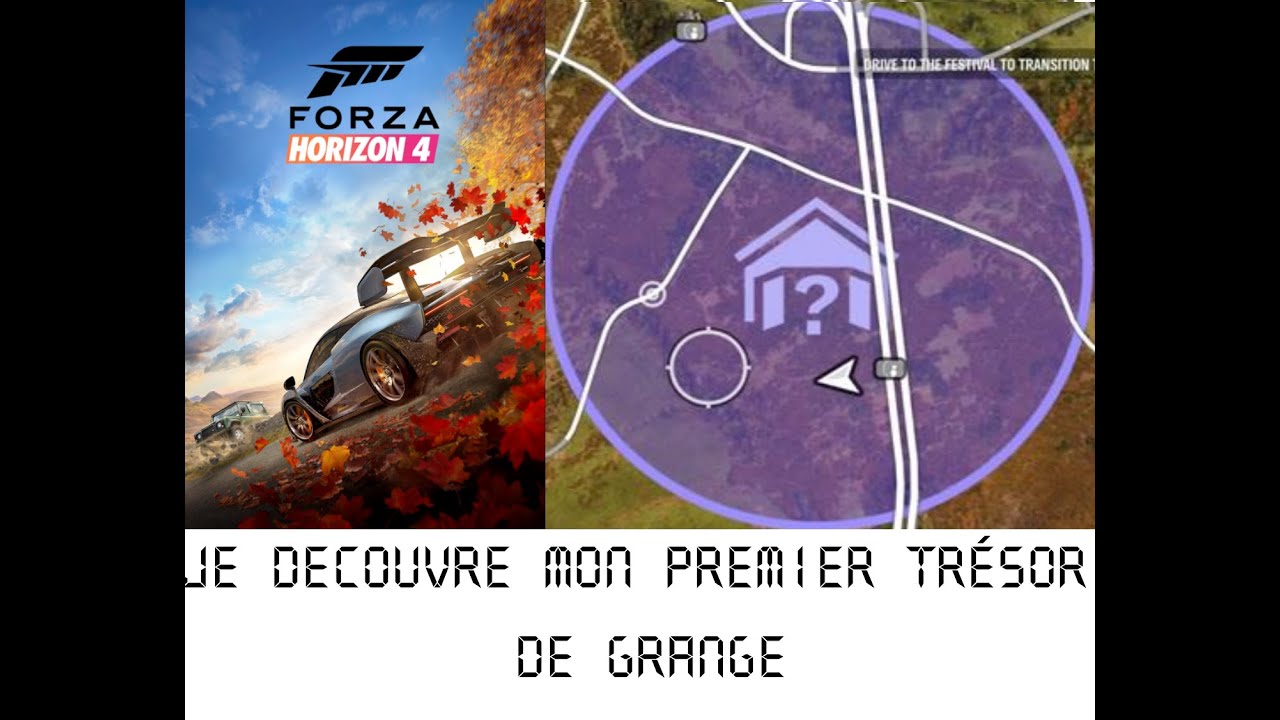 Forza horizon 4 je decouvre mon premier trésor de grange YouTube