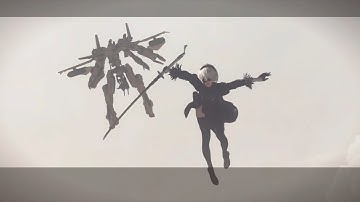 PC/PS4 NieR: Automata DEMO VERY HARD MODE playthrough 1080P 60FPS