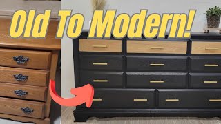 How I Turned an Outdated Dresser Into Modern Masterpiece