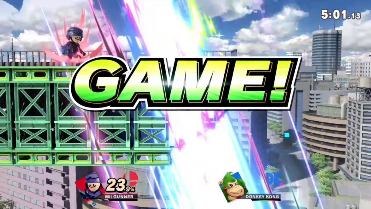 The Ultimate Mii Gunner Montage (Smash Ultimate Montage)