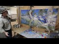 HOW TO Paint LIGHT and MOOD -  Tonal Value and Colour / Oil Painting Demonstration in the Studio!!!