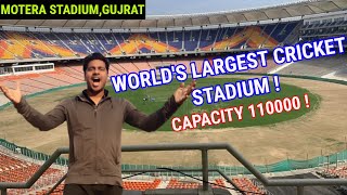 #MoteraStadium (Sardar Patel Stadium) World's Largest Cricket Stadium Gujrat | Capacity 110000 😯🙏
