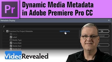 Dynamic Media Metadata in Adobe Premiere Pro