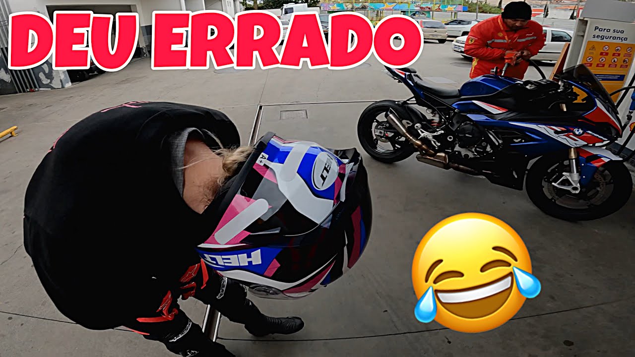 OLHA O QUE ACONTECEU COM A  MINHA  NAMORADA NA GARUPA DA S1000RR