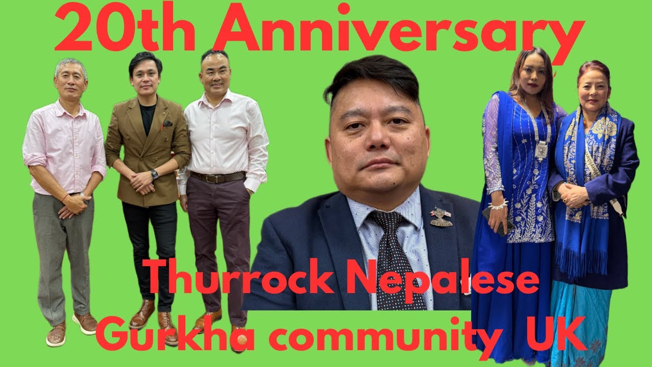 20th Anniversary celebrations Thurrock Nepalese community Grays uk