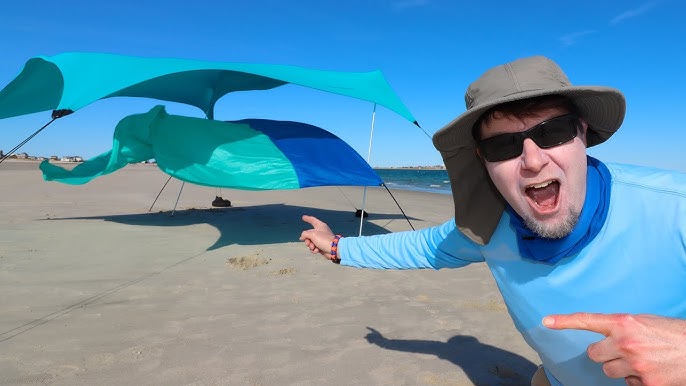 The Ideal Sun Shade for your Beach Trips. and all Wind