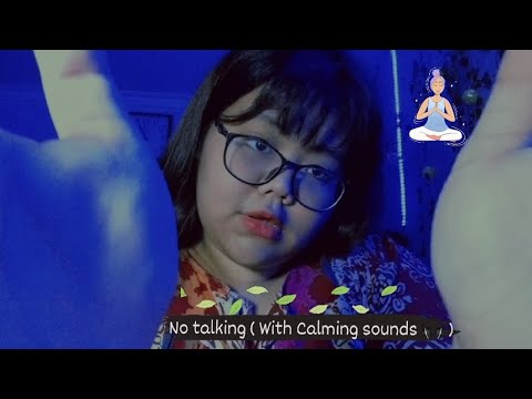 ASMR Reiki Hand movements only for Anxiety Relief | Feel safe & secure | Trauma healing & release🌿🤍