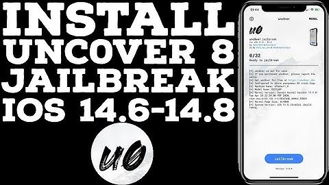How to install Unc0ver 8 to Jailbreak iOS 14.6 to iOS 14.8 on A12 & A13 devices|Easiest Tutorial
