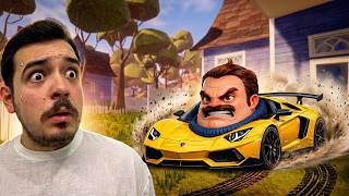 WILSON LAMBORGHINI OLDU AŞIRI HIZLI - HELLO NEIGHBOR MODS