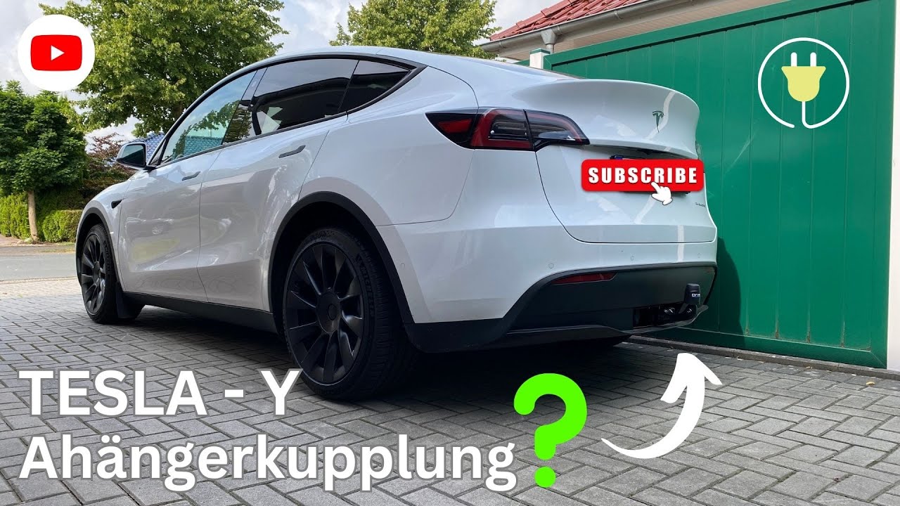 TESLA - Y Anhängerkupplung Montage - Anleitung 