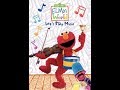 Elmo's World: Let's Play Music (2010 DVD)