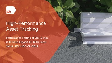Performance Test of 98x12mm UHF Alien Higgs EC RFID Label