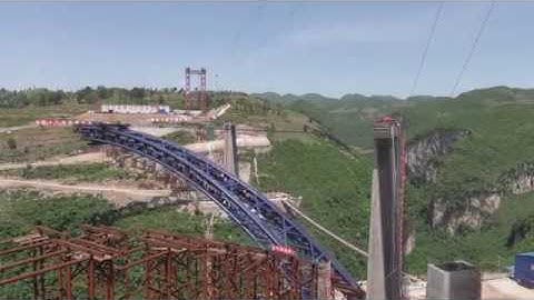 China takes the swivel bridge construction technology to the extreme